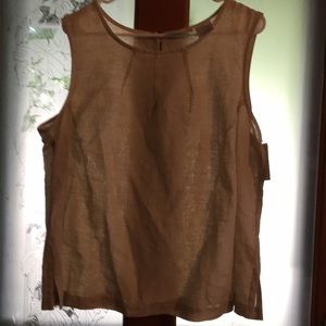 Worthington Woman 18W Linen and cotton tank